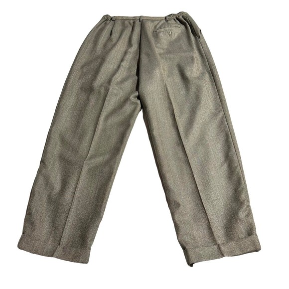 Rafaella Pleated Pants Women’s Size 16 Woolmark 100% Pure New Wool Worsted NWT - Picture 7 of 12